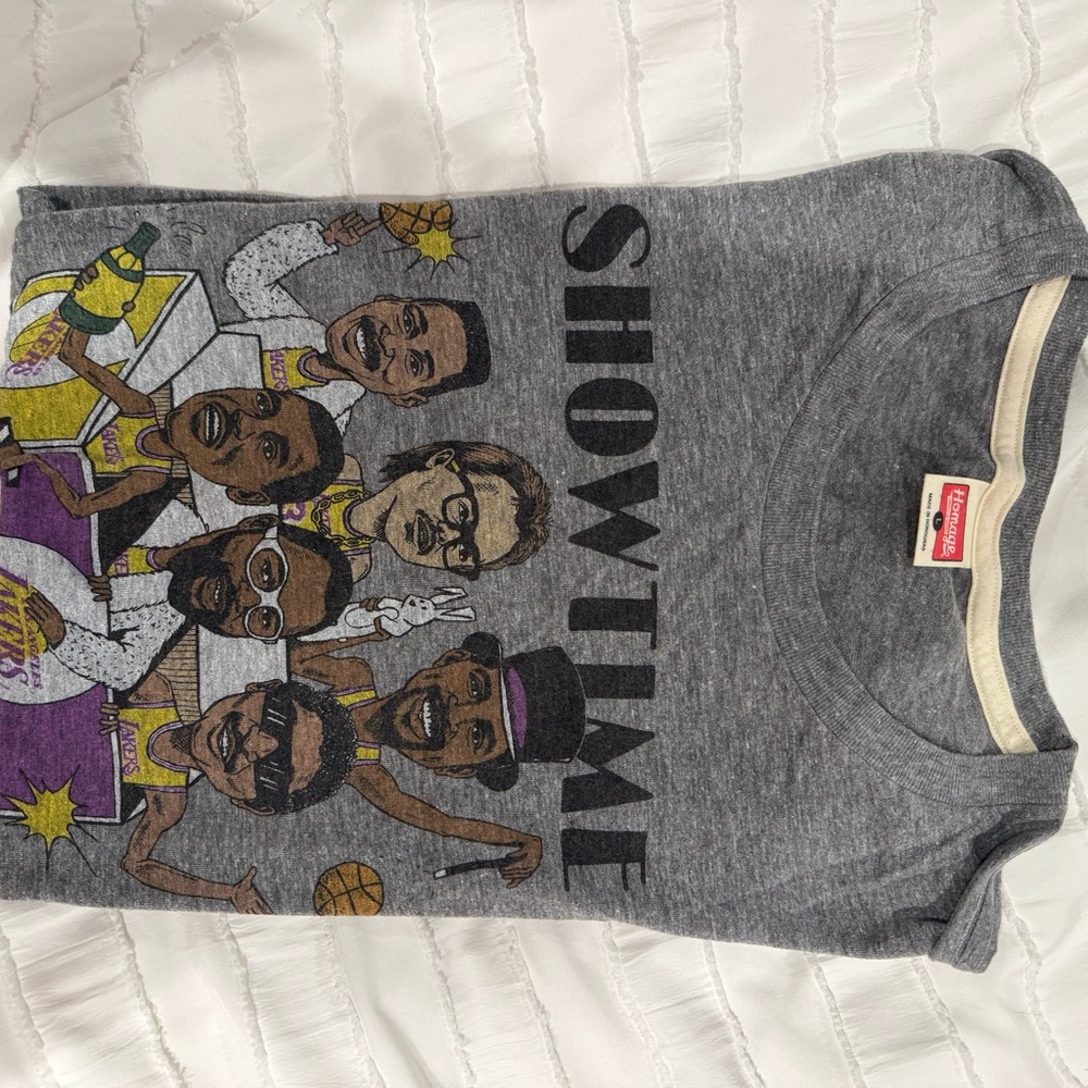 HOMAGE Gray Showtime Graphic Tee
